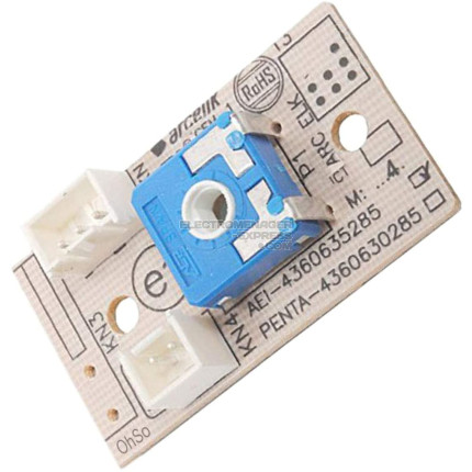 Carte électronique avec thermostat