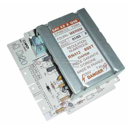 Carte électronique de commande programmée