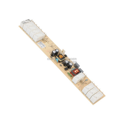 Carte électronique principale configurée pour table de cuisson