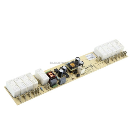 Carte électronique principale configurée pour table de cuisson