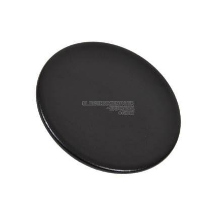 Chapeau de brûleur noir de taille moyenne pour table de cuisson - 71 mm