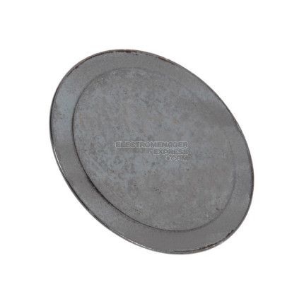 Chapeau de grand brûleur noir brillant pour table de cuisson