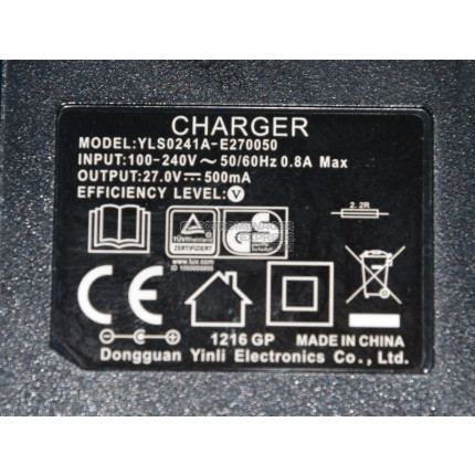 CHARGER 27V 0,5A