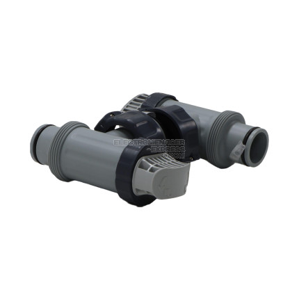 Charnière de porte fixe droite sur moufle