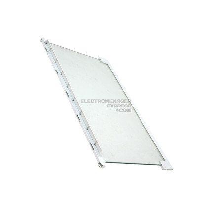 Clayette en verre centrale/supérieure pour réfrigérateur - 477 x 305 mm