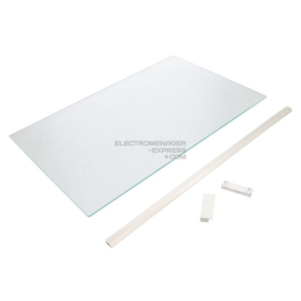 Clayette étagère verre ensemble complet