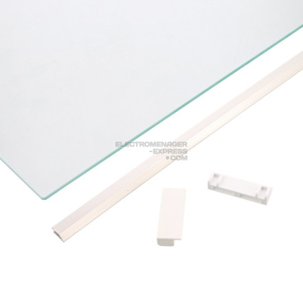 Clayette étagère verre ensemble complet