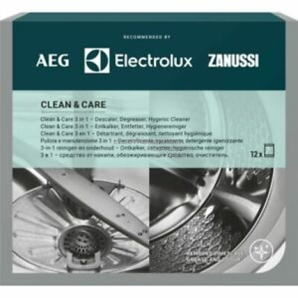 Clean & care 3en1 lot de 12 détartrants dégraissants