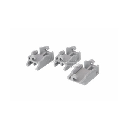 Clips de fixation rabattables