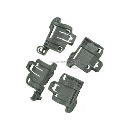 Clips de maintien du panier rabattable (x4)