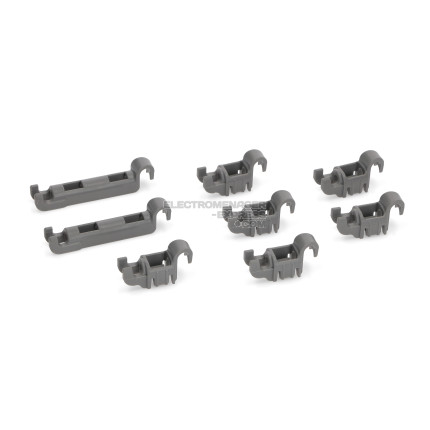 Clips fixation de tiges rabattables panier inférieur
