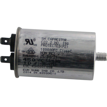 Condensateur 10uf 2tag 450v