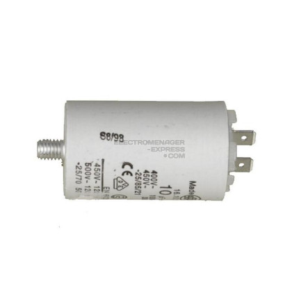 Condensateur 6,3mm