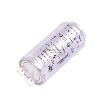 Condensateur de moteur 5mF pour sèche-linge
