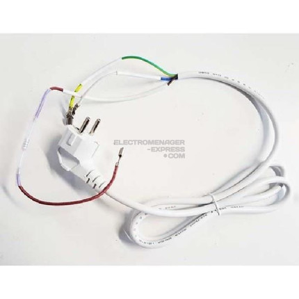 Cordon + fusible blanc