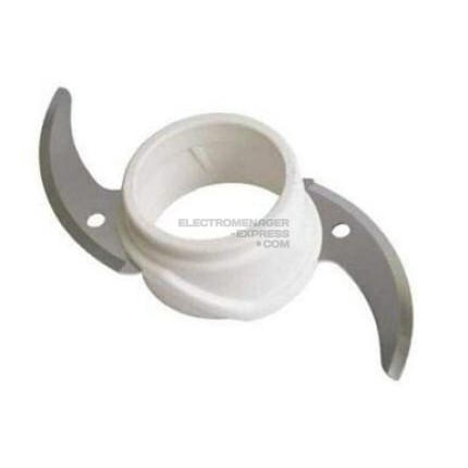 Couteau hachoir blanc