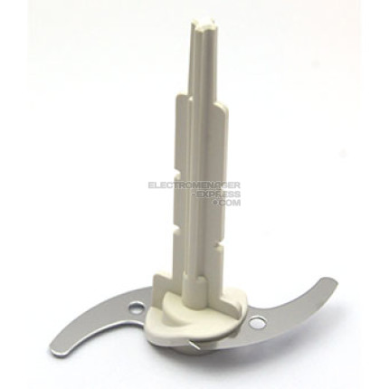 Couteau hachoir blanc