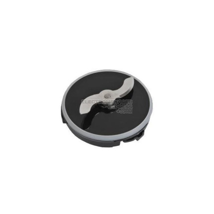 Couteau hachoir + support noir