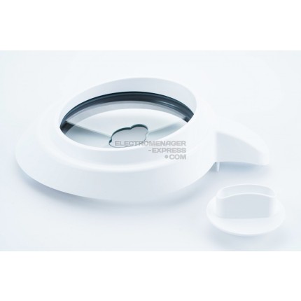 Couvercle blanc bol blender