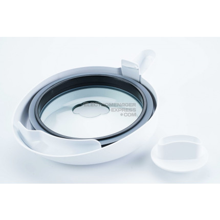 Couvercle blanc bol blender