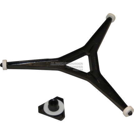 Croisillon plateau tournant bras l=125mm