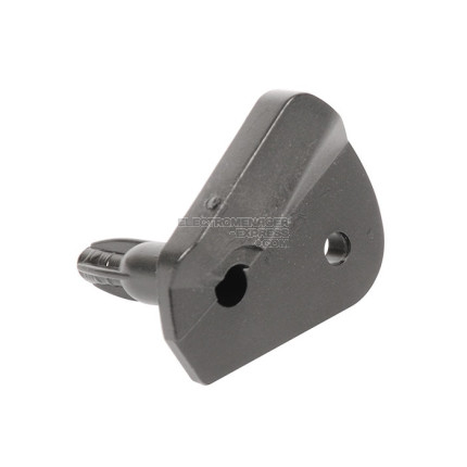 Dispositif de fermeture droit noir pour réfrigérateur