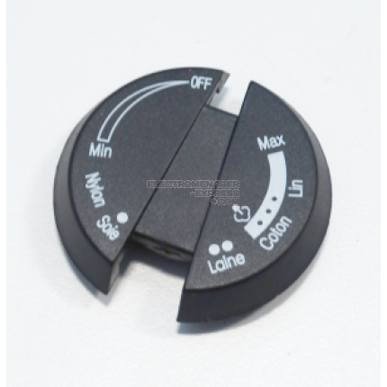 Disque manette noire de thermostat
