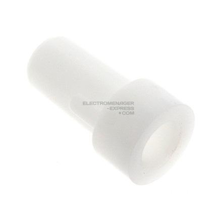 Douille blanche de porte