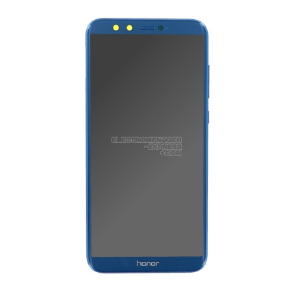 Ecran Complet Bleu Honor 9 Lite avec batterie (Original)