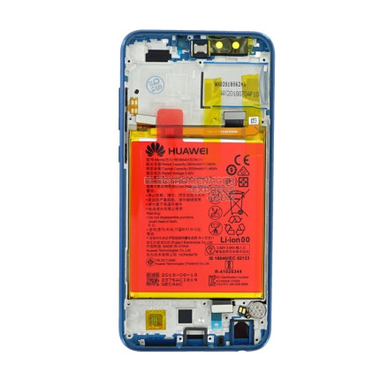 Ecran Complet Bleu Honor 9 Lite avec batterie (Original)
