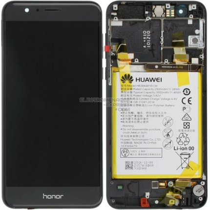 Ecran Complet Noir Honor 8