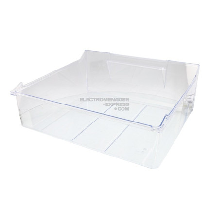 Ensemble tiroir supérieur transparent de congélateur