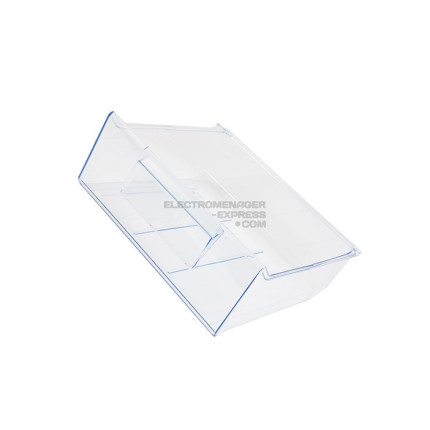 Ensemble tiroir supérieur transparent de congélateur - 402 x 157 mm