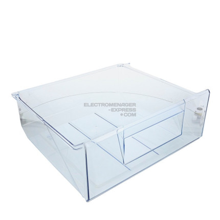Ensemble tiroir supérieur transparent de congélateur - 402 x 157 mm