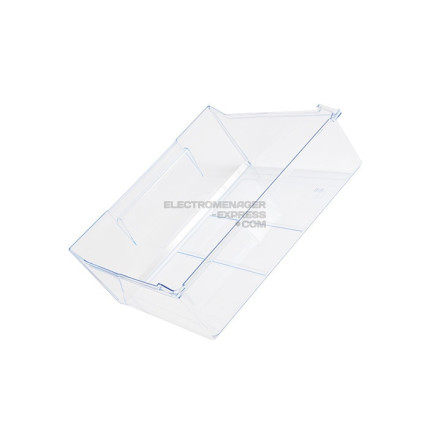 Ensemble tiroir supérieur transparent de congélateur - 402 x 157 mm