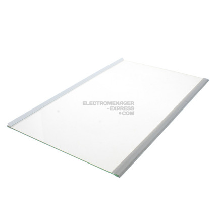 Étagère en verre ffc en argent blanc
