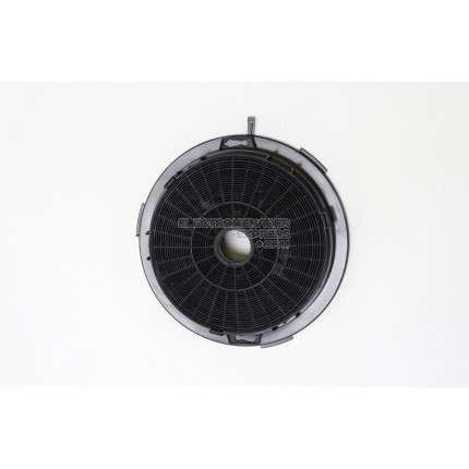 Filtre à charbon d210 avec pattes de montage diamètre 210mm x h 30mm
