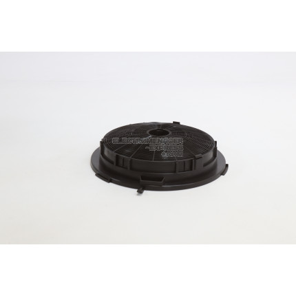 Filtre à charbon d210 avec pattes de montage diamètre 210mm x h 30mm