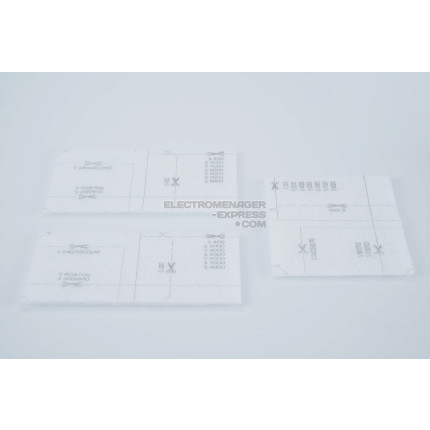 FILTRE COMP.POUSS. 3 PIECES