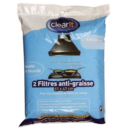 Filtre en métal antigraisse (470x570x20mm)