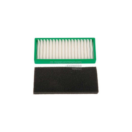 Filtre hepa + filtre mousse