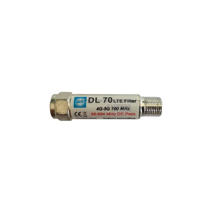 Filtre rejecteur 5g usage intérieur montage intérieur dl70 wisi