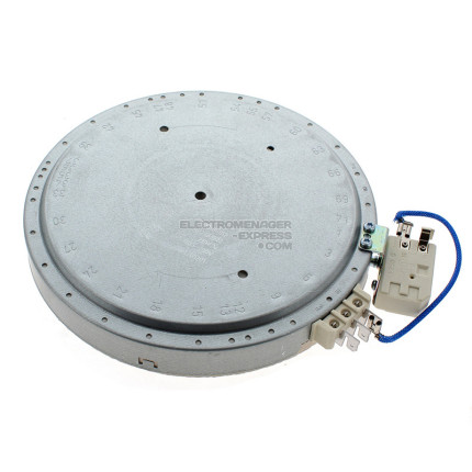 Foyer radiant 1700/700w-230v d.200