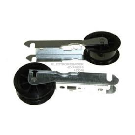 Galet tendeur + support (x2)