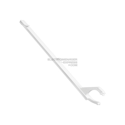 Garniture de clayette droite pour congélateur avec fermeture d'abattant