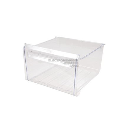Grand tiroir transparent pour congélateur