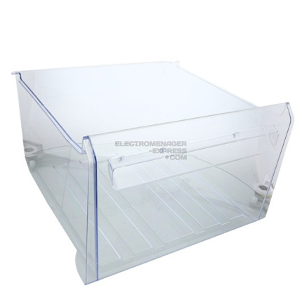 Grand tiroir transparent pour congélateur