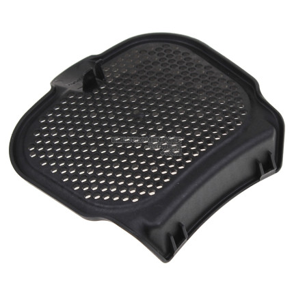 Grille de filtre en plastique noir