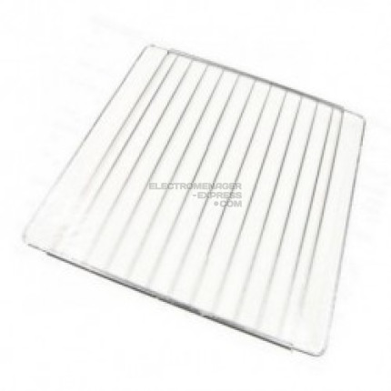 Grille extensible en acier chromé 32x35/56cm
