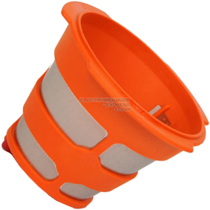 Grille filtre petit orange